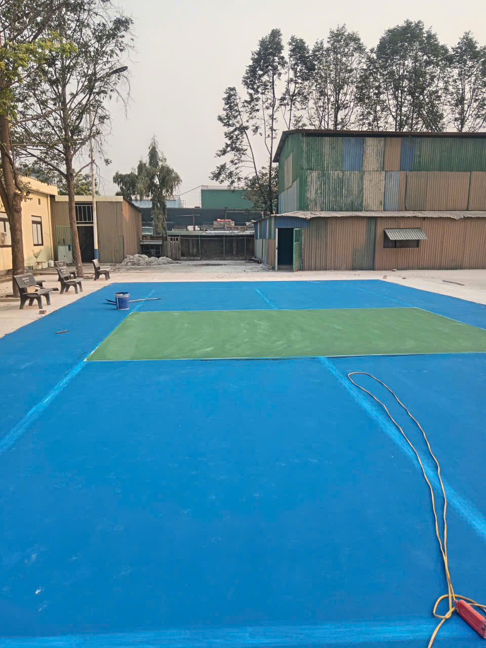 Thi Công Sân Pickleball Tại Nghệ An